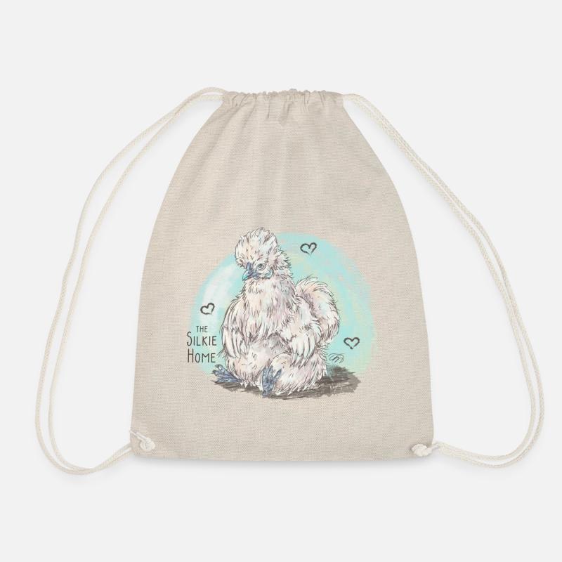 Slkie Home - Drawstring Bag - nature