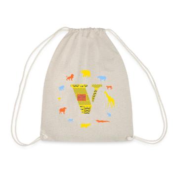 africa v - Drawstring Bag - nature - Front