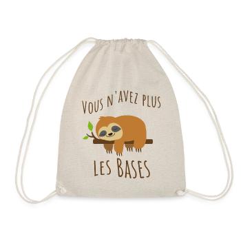 Vous n avez plus les bases - Sac de sport léger - nature - Devant