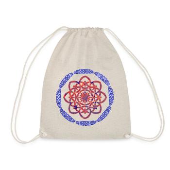 Nœud celtique 19 E 263 - Sac de sport léger - nature - Devant