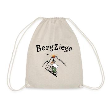 Bergziege Radsport - Turnbeutel - Natur - Vorne