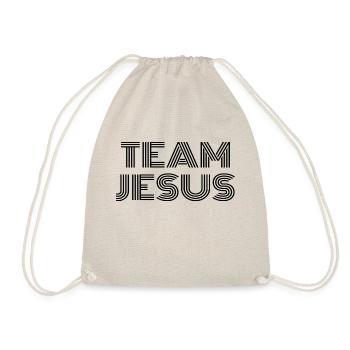 Équipe Jésus Religion Dictons Cool - Sac de sport léger - nature - Devant