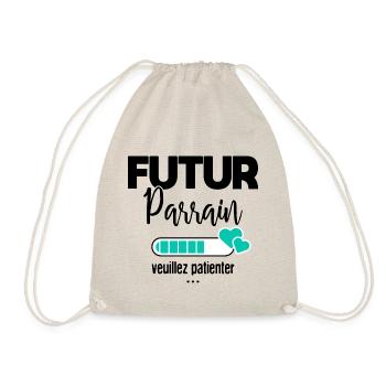 Futur parrain veuillez patienter - Sac de sport léger - nature - Devant