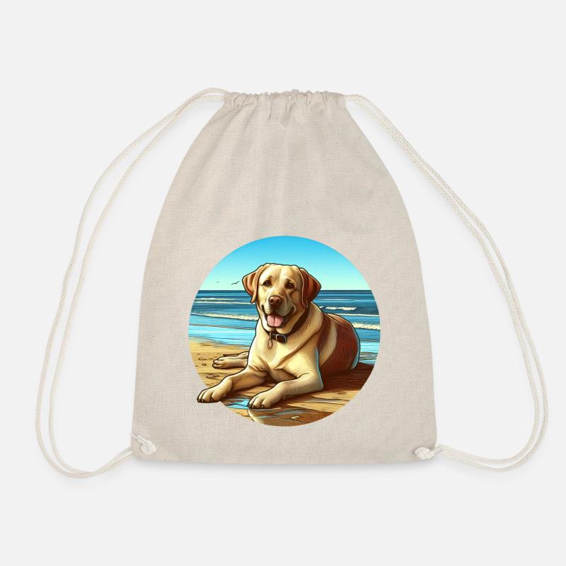 Labrador Retriever Art - Sac de sport léger - nature