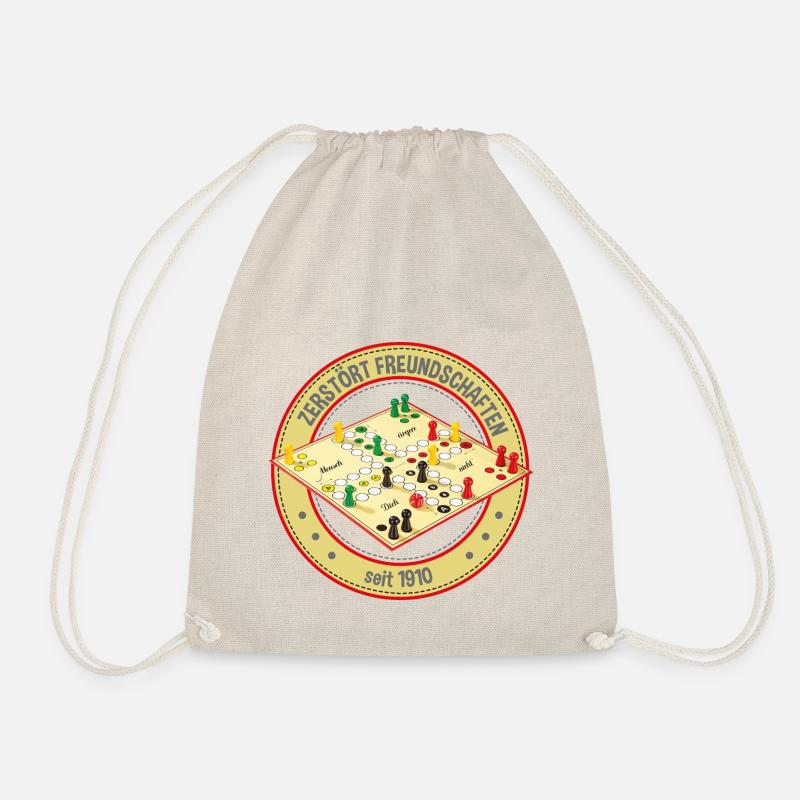 Man don't get angry - destroys friendships - Drawstring Bag - nature