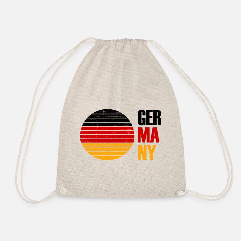 GERMANY - Drawstring Bag - nature