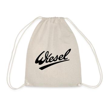 Wiesel Logo - Turnbeutel - Natur - Vorne