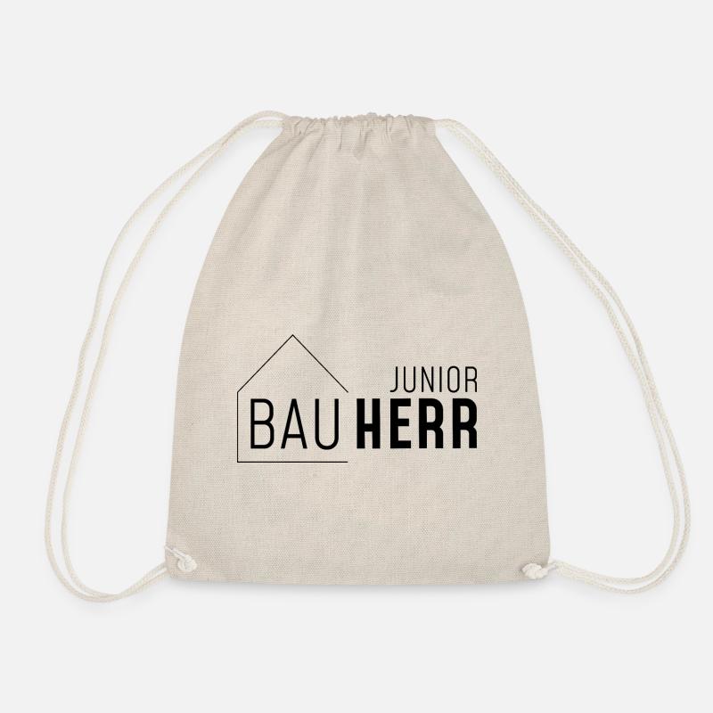 Junior Bauherr - Turnbeutel - Natur