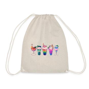 Support drinks - Drawstring Bag - nature - Front