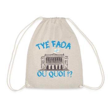 Tyé Fada ou quoi ? humour Marseille, Marseillais - Sac de sport léger - nature - Devant