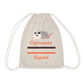 Citation ironique d'Opossum Squad Wild Animal - Sac de sport léger - nature - Devant