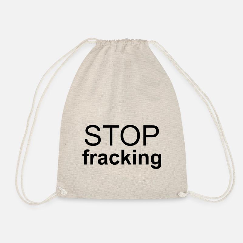 Stopp Fracking - Turnbeutel - Natur