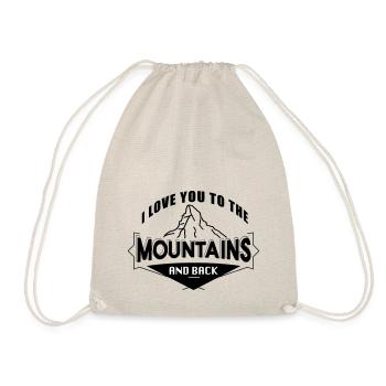 Love you To The Mountains Love Mountains Randonnée - Sac de sport léger - nature - Devant