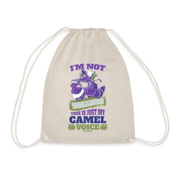 I'm Not Yelling This Is Just My Camel Voice - Turnbeutel - Natur - Vorne