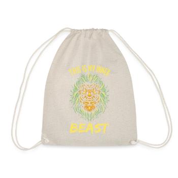 Drogues Chanvre THC Lion Cannabis - Sac de sport léger - nature - Devant
