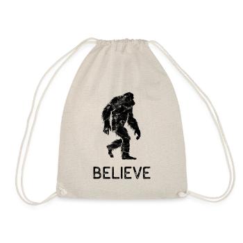 Bigfoot Believe - Yeti - Legend - Mythical Creatures - Drawstring Bag - nature - Front