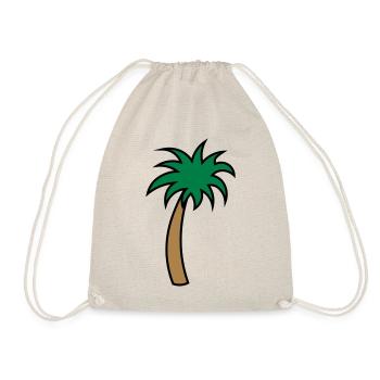 Palme palm tree palmier - Tropene - vacances à la plage - Sac de sport léger - nature - Devant