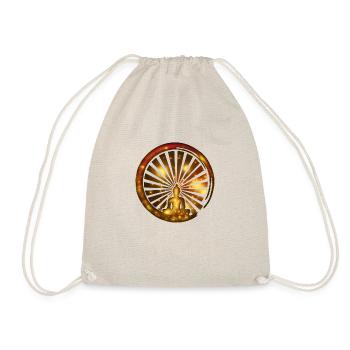 Enso Zen Meditation Buddha Buddhismus Japan Yoga - Turnbeutel - Natur - Vorne