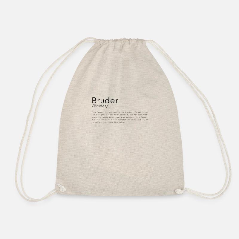 Bruder - Turnbeutel - Natur