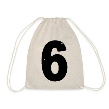 Maillot 6 numéros - Sac de sport léger - nature - Devant