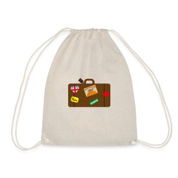 travel - Drawstring Bag - nature - Front