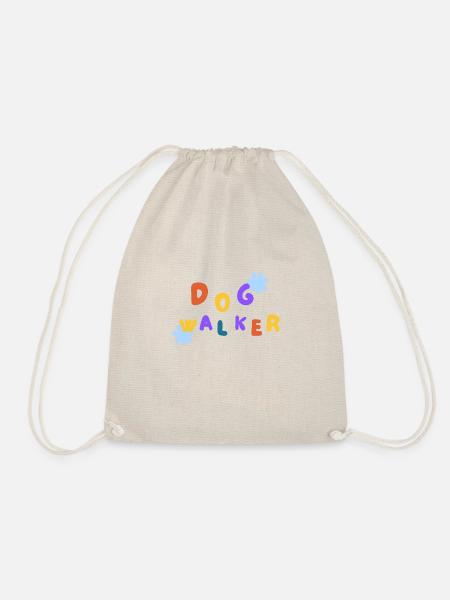 Dog Walker - Turnbeutel - Natur