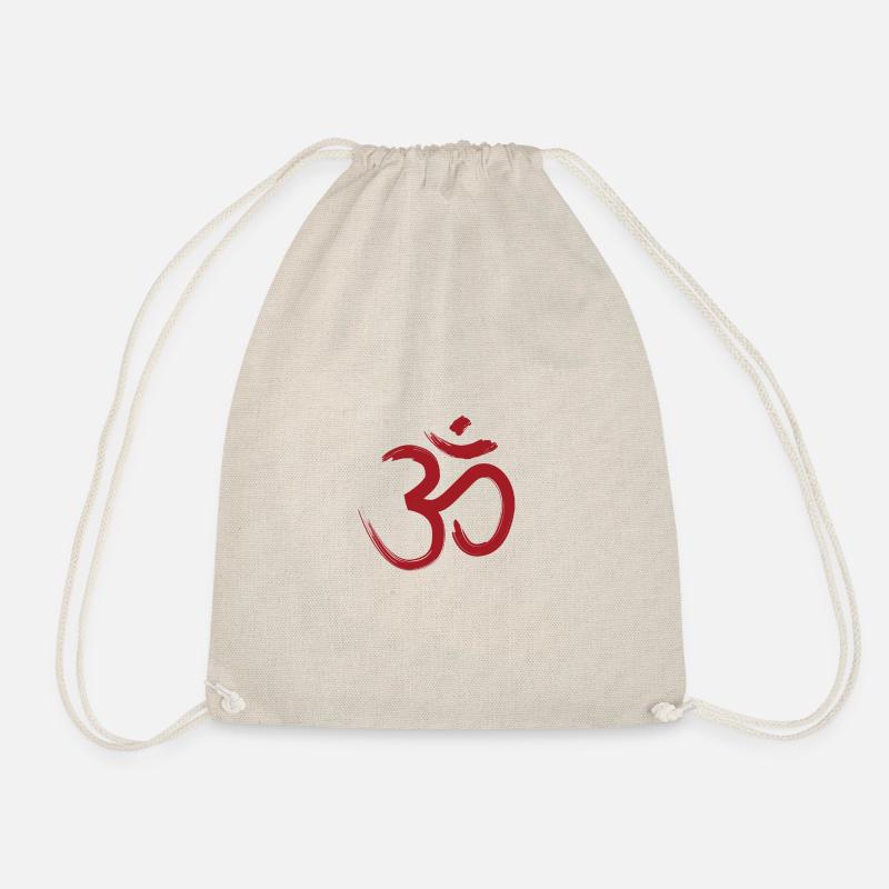 OM-Premium Edition #red - Turnbeutel - Natur