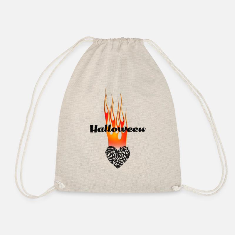 HALLOWEEN- TRICK OR TREAT - Drawstring Bag - nature