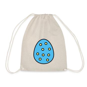 Œuf de Pâques marqué - Sac de sport léger - nature - Devant