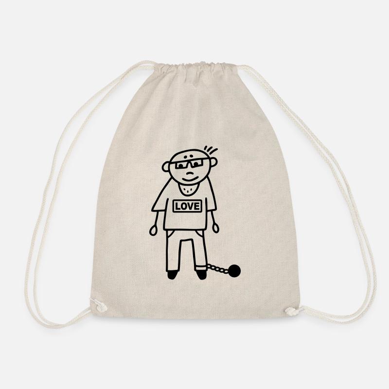 Convict Prisoner Husband - Prisoner - Drawstring Bag - nature