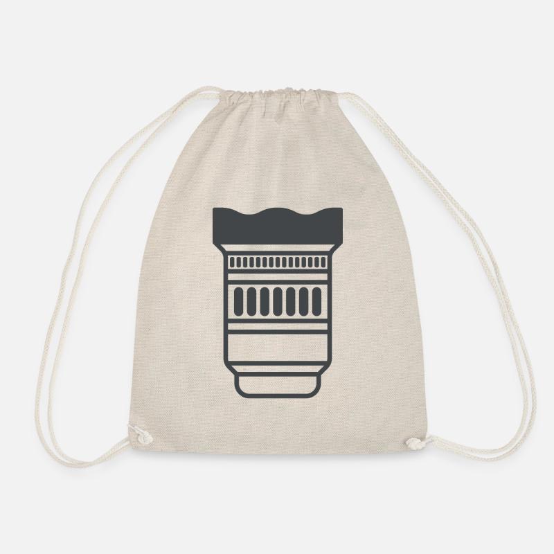 Camera Lens - Drawstring Bag - nature