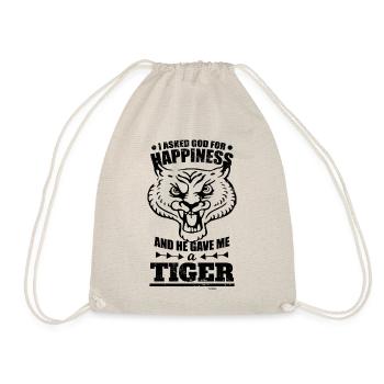 Sort de chance du tigre de Dieu - Sac de sport léger - nature - Devant