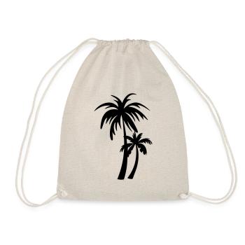 palm tree - Drawstring Bag - nature - Front