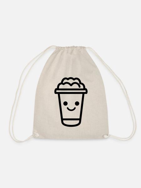 Kaffeebecher - Turnbeutel - Natur