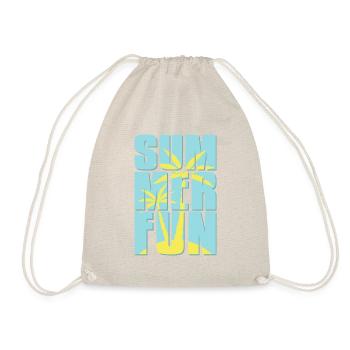 Summer fun. Freedom. - Drawstring Bag - nature - Front
