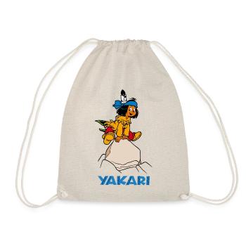 Yakari caillou Tee shirt manches longues Enfant - Sac de sport léger - nature - Devant