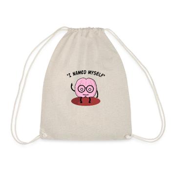 Je me suis nommé, jeu de mots amusant - Sac de sport léger - nature - Devant