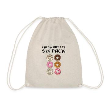 Regarde ma chemise en forme de beignet - Sac de sport léger - nature - Devant