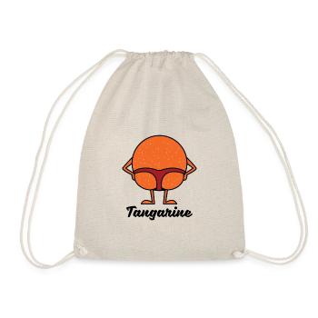 Tangarine - Tanga Tanga Orange Fruit Fruit - Drawstring Bag - nature - Front