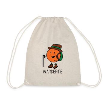 Wanderine - Hiking Mandarin Hikers - Drawstring Bag - nature - Front