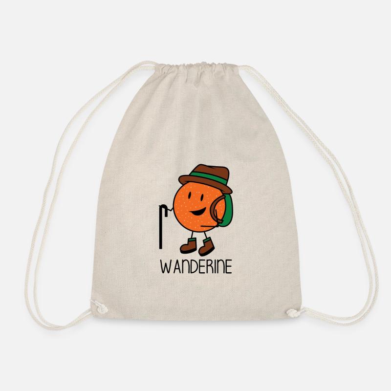Wanderine - Wandern Mandarine Wanderer Wanderlust - Turnbeutel - Natur