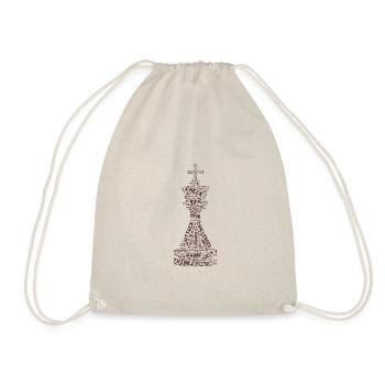 chess - Drawstring Bag - nature - Front