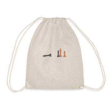 chess - Drawstring Bag - nature - Front