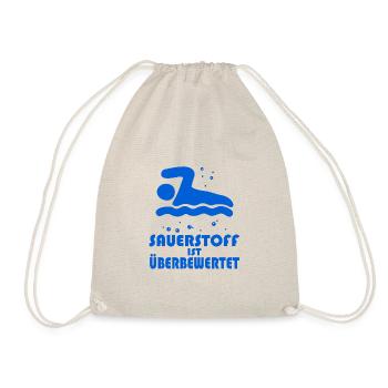 Sauerstoff ist überbewertet - Turnbeutel - Natur - Vorne