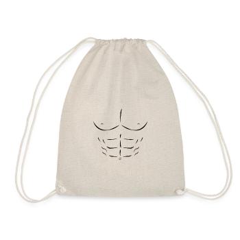 Sixpack -white Edition- - Turnbeutel - Natur - Vorne