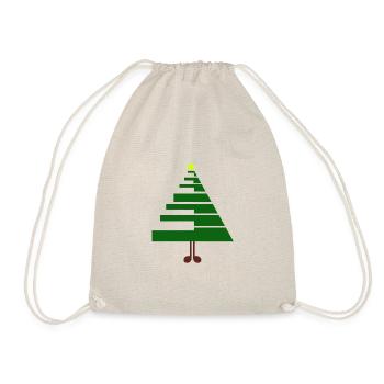 Piano Christmas Tree Christmas - Sac de sport léger - nature - Devant