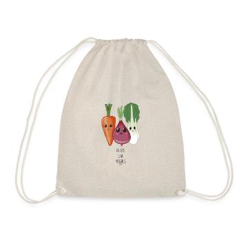 PEAVE LOVE LEGUMES végétarien végétalien - Sac de sport léger - nature - Devant