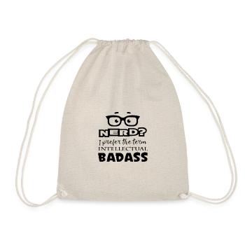 Nerd Badass - Sac de sport léger - nature - Devant