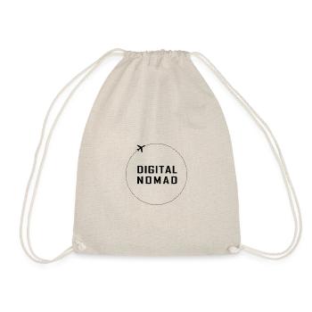 DIGITAL NOMAD - Drawstring Bag - nature - Front