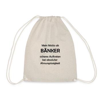 bankers - Drawstring Bag - nature - Front